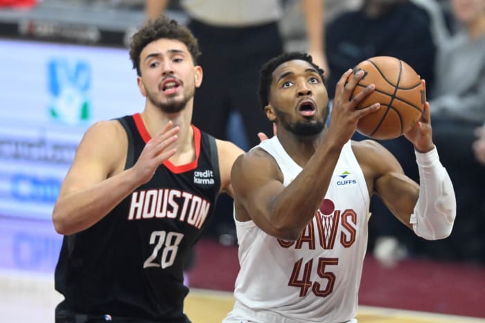 Alperen Sengun Donovan Mitchell Cavaliers